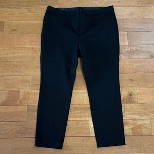 Banana Republic womens black stretch dress pants size 18L.